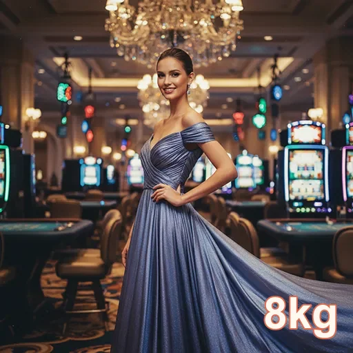 Ilustração de Descubra os Slots e Serviços VIP no 8kg