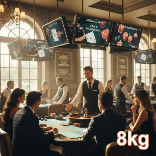 Ilustração de Acesse rapidamente o cassino online 8kg com segurança