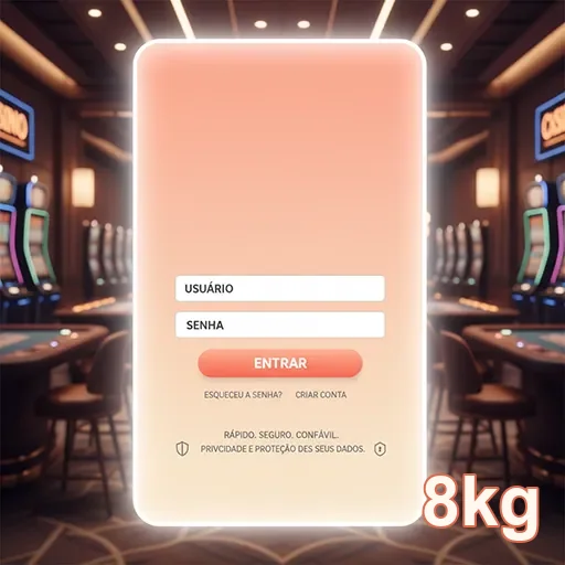 Ilustração de Aproveite a plataforma de jogos 8kg com segurança e tecnologia avançada